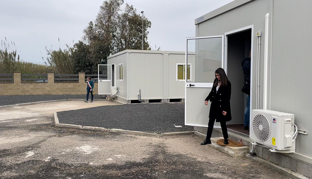 Oristano, le casette di via Brianza