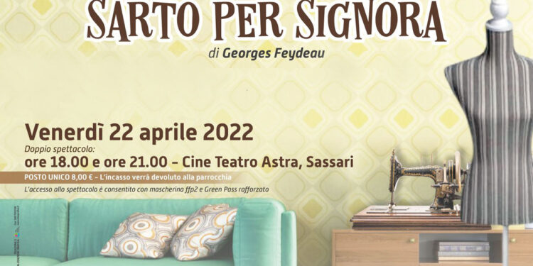 La commedia “Sarto per signora”