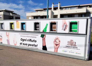 Un'isola ecologica informatizzata a Sassari