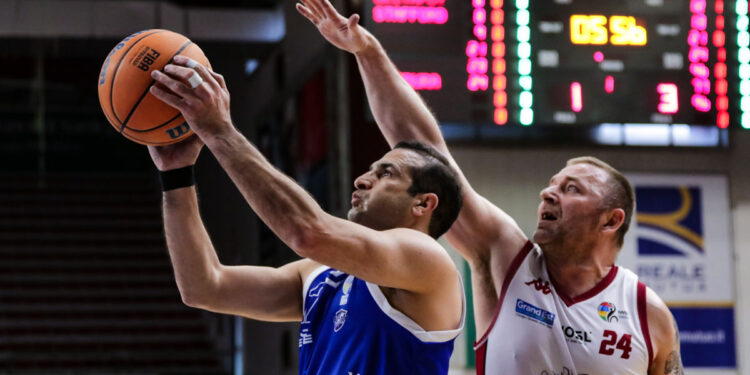 Morteza Garibloo della Dinamo Lab. 📷 Federica Senes | Dinamo Basket