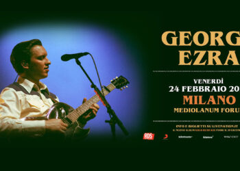 George Ezra il 24 febbraio 2023 al Mediolanum Forum di Milano
