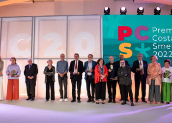 I vincitori del Premio Costa Smeralda 2022 con la giuria