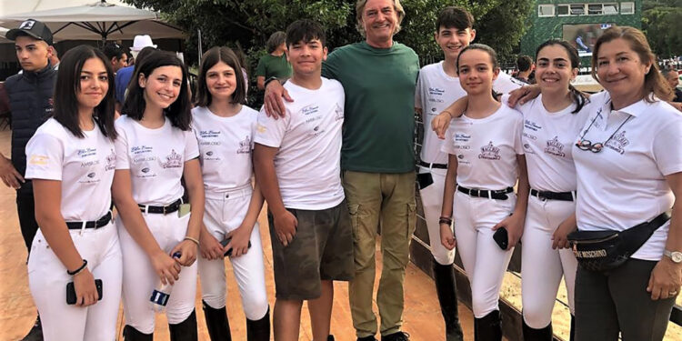 La squadra sarda di Polo Pony