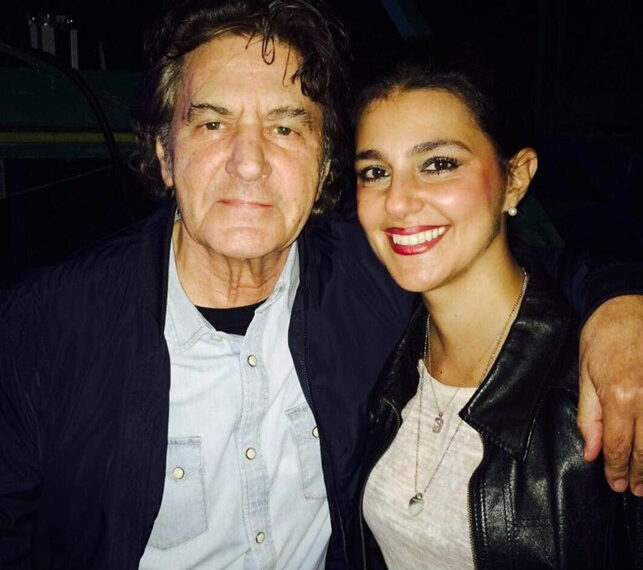 Maria Giovanna Cherchi con Fausto Leali