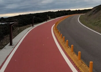 Pista Ciclabile strada panoramica Stintino