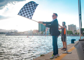 Settimo Nizzi al Mondiale di Aquabike di Ibiza