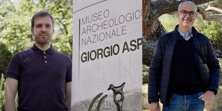Stefano Giuliani Direttore Museo Asproni Nuoro (sinistra) e Luciano Cannas Direttore Musei Garibaldini