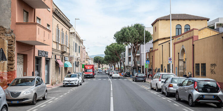 Via Italia a Cagliari