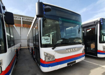 Bus Iveco Urbanway dell'ATP di Sassari