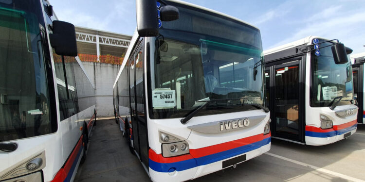 Bus Iveco Urbanway dell'ATP di Sassari