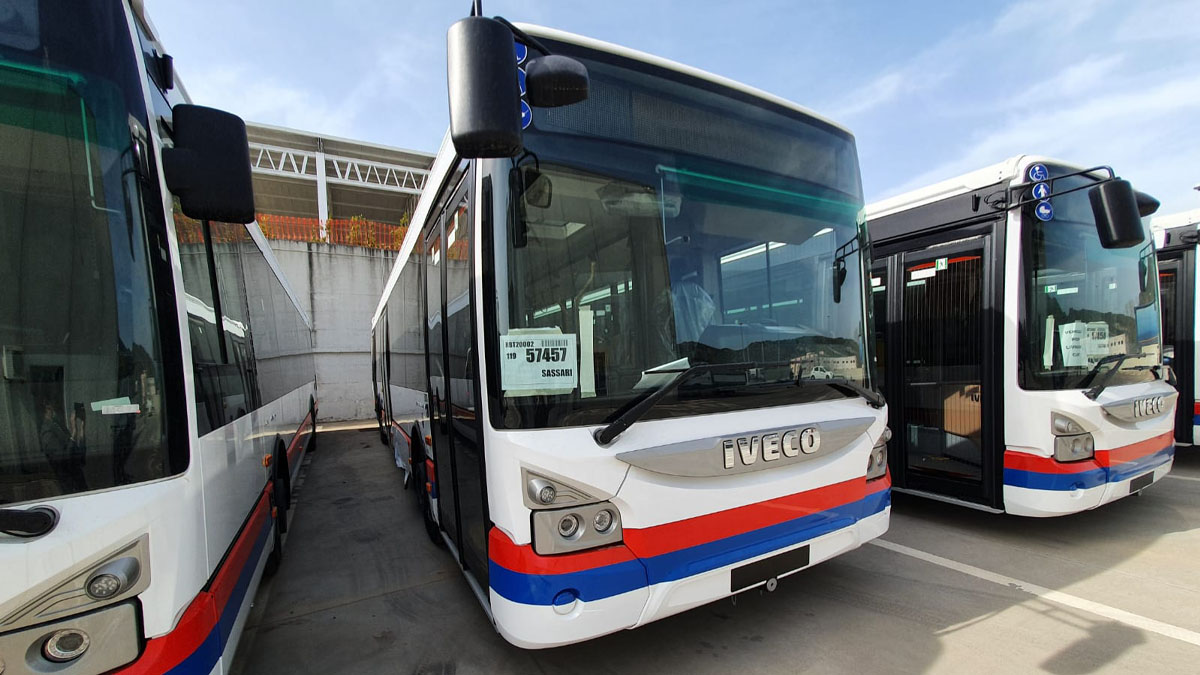 Bus Iveco Urbanway dell'ATP di Sassari