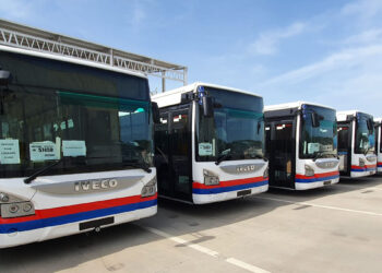 Bus Iveco Urbanway dell'ATP di Sassari