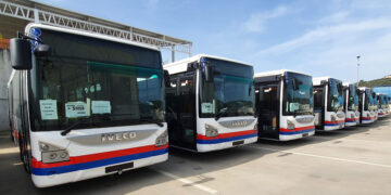 Bus Iveco Urbanway dell'ATP di Sassari