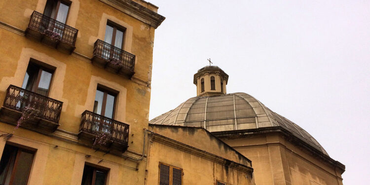 Una chiesa di Cagliari