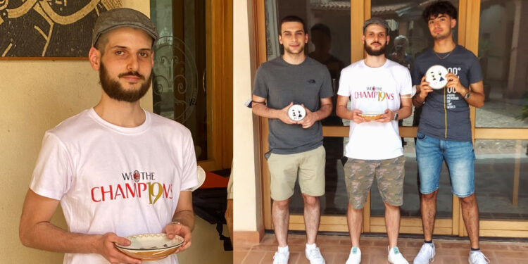 Gianluca Mameli e il podio regionale 2022 di scacchi