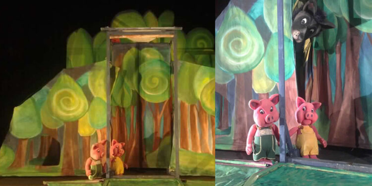 “I 3 porcellini” della compagnia “I guardiani dell’Oca”