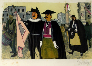 I Candelieri in un dipinto di Giuseppe Biasi