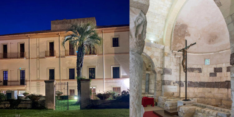 Il Museo Asproni e l'interno della Basilica di San Saturnino