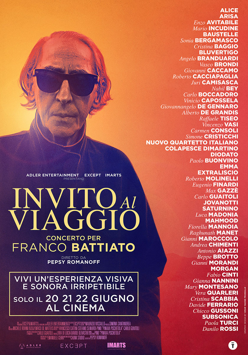 Invito al viaggio - Concerto per Franco Battiato poster