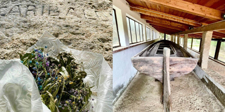 Caprera, la tomba di Giuseppe Garibaldi e la sua barca