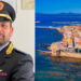 Matteo Bertocchi e una veduta del centro storico di Alghero (? Depositphotos)