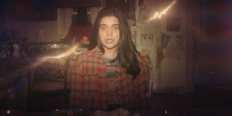 Ms. Marvel/Kamala Khan (Iman Vellani) in Ms. Marvel. ? courtesy of Marvel Studios. ©Marvel Studios 2022