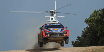 L'estone Ott Tänak, vincitore del 19° Rally Italia Sardegna. 📷 M. Bettiol