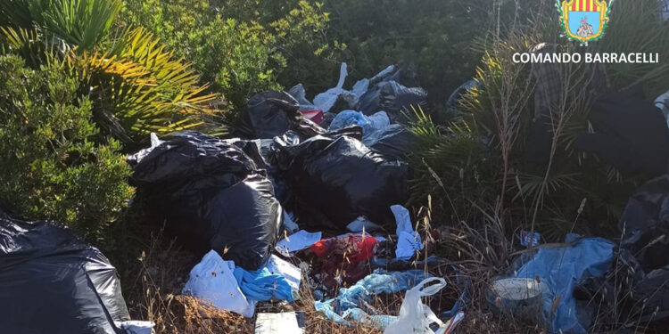 Gettito selvaggio rifiuti Alghero