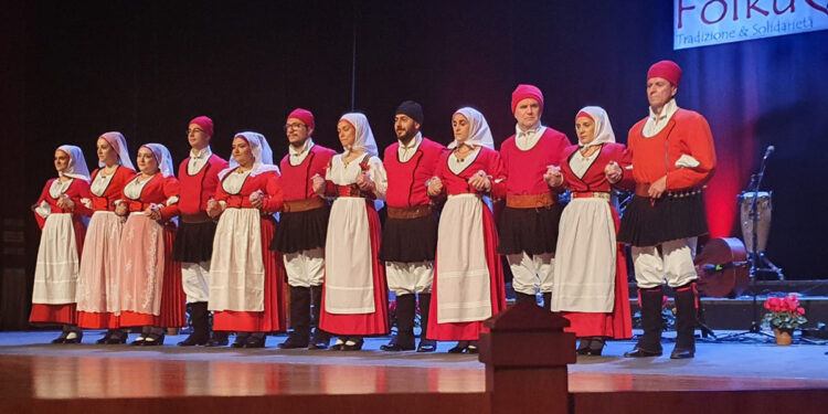 Il Gruppo Folk San Nicola di Sassari a Folkuore 2021