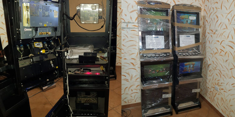Sequestro apparecchi gioco Sant’Anna Arresi