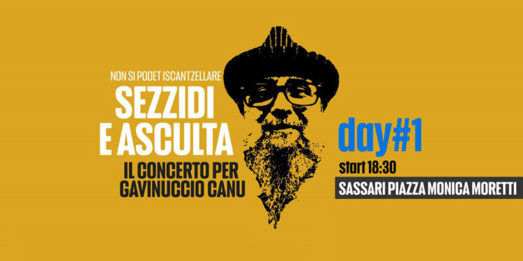 “Non si podet iscantzellare: sezzidi e asculta”, il concerto per Gavinuccio Canu