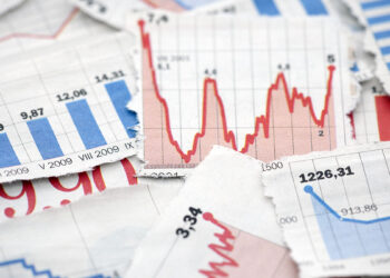 Grafici finanziari. ? Depositphotos