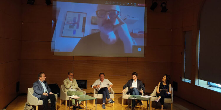 La conferenza stampa alla Casa del Jazz di Roma del 28 luglio