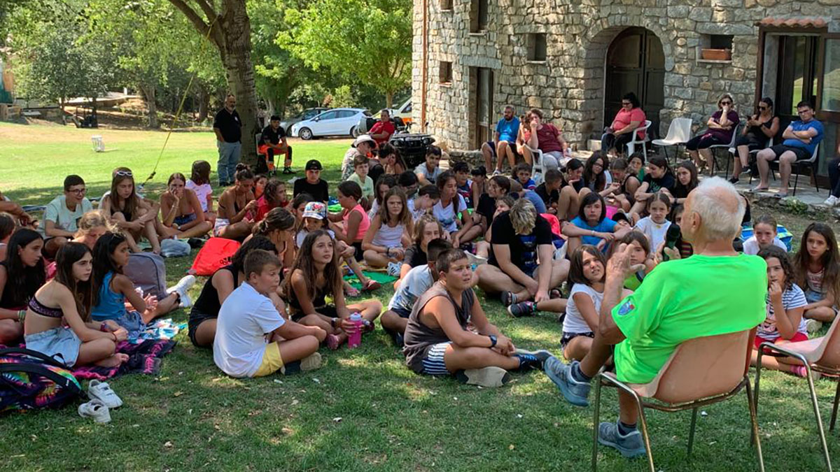 Tempio Pausania, l'incontro di Bellière con i ragazzi