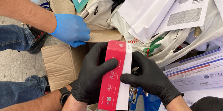 Abbandono rifiuti Cagliari