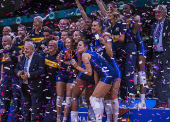 L’Italvolley femminile. 📷 FIVB