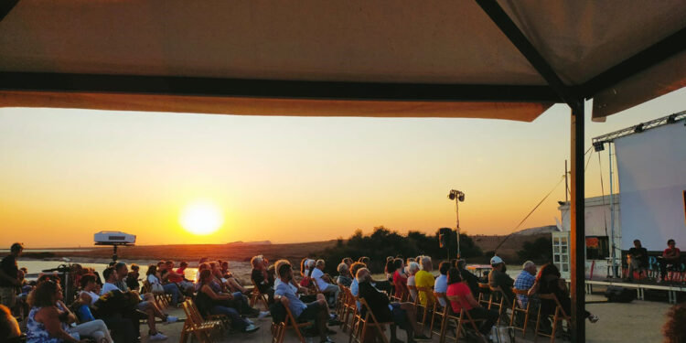 Tramonto al festival Pensieri e Parole sull'Isola dell'Asinara