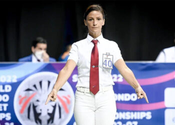 L'arbitro sassarese Chiara Temo