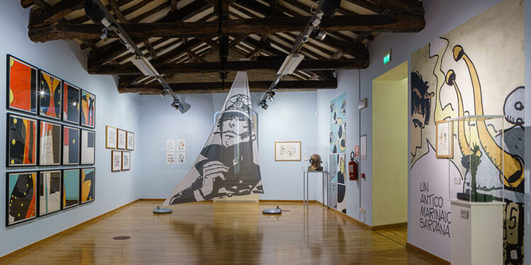 Mostra “Corto Maltese Verso nuove rotte”, Palazzo di Città a Cagliari. ? Foto Giorgio Marturana