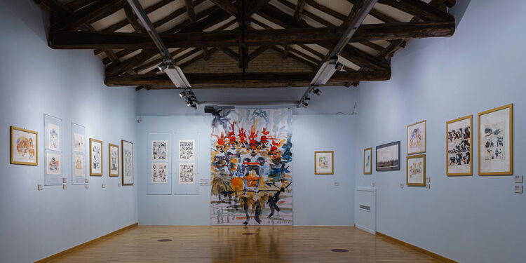 Mostra “Corto Maltese Verso nuove rotte”, Palazzo di Città a Cagliari. ? Giorgio Marturana