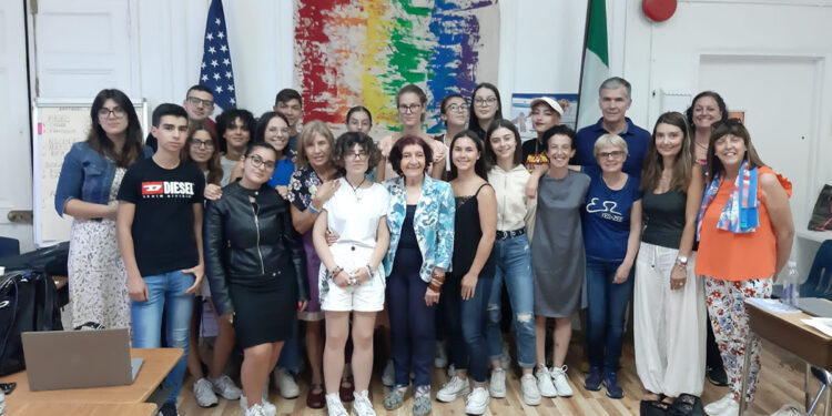 I ragazzi della rete Fri.Sa. Li. World Group of Schools a New York