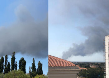Incendio Gesam di Sassari