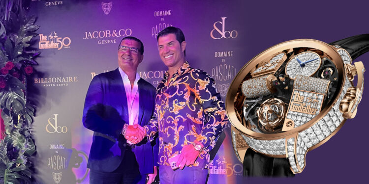 Jacob Arabo e Claudio Rotunno al Billionaire di Porto Cervo