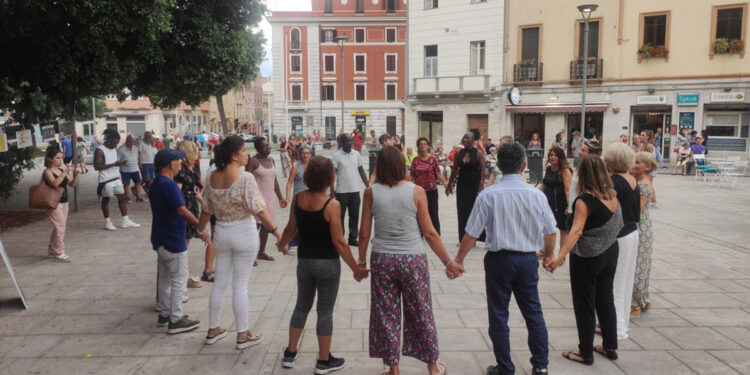 La delegazione haitiana a Cagliari