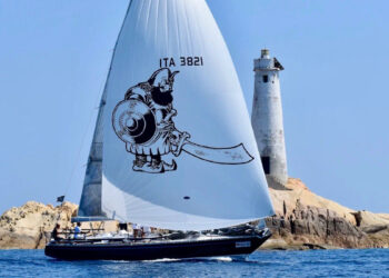 Lo Swan 65 Mascalzone Latino durante il Vela Cup 2019