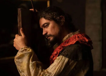Riccardo Scamarcio in "L'ombra di Caravaggio"