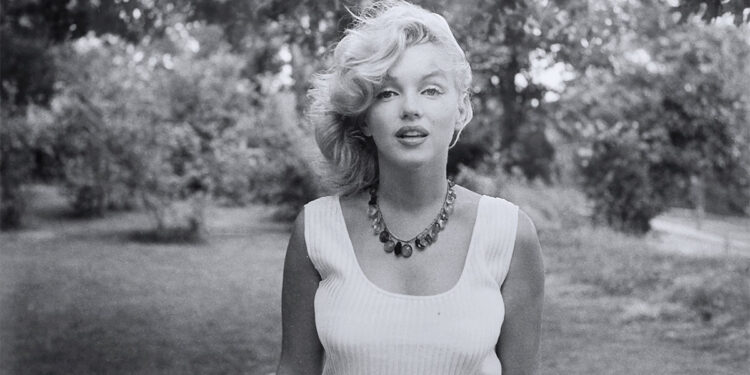 Marilyn Monroe fotografata da Sam Shaw, 1957