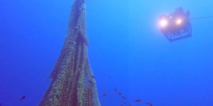 Progetto Strong Sea LIFE - Reti abbandonate