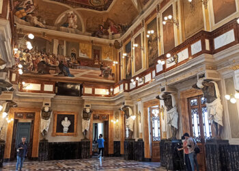 Restauro Sala Sciuti - Palazzo della Provincia di Sassari