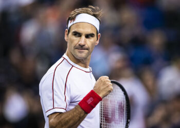 Roger Federer. Rolex Shanghai Masters 2019. ? Depositphotos